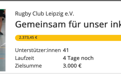 Fast geschafft: Noch fehlen 526,55 Euro fürs Inklusive Sportfest 2025