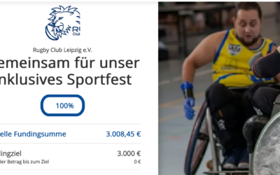 3.000 Euro in der Crowd geschafft! Ihr seid die Besten!